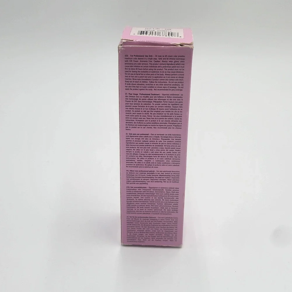 CHI Infra Environmental No Lift Cream Color GB 4 oz Golden Blonde New Sleek Glow